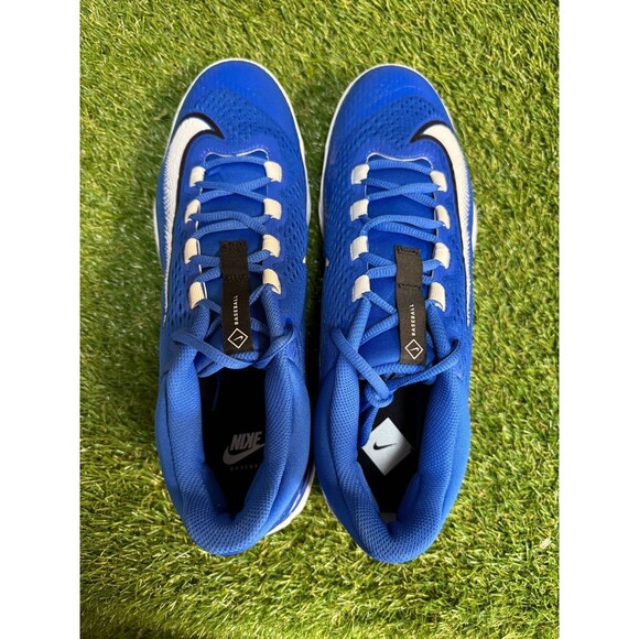 Nike Alpha Huarache Elite 4 Metal Baseball Cleats Blue Mens 12.5 FN7222-400 NEW main image 5